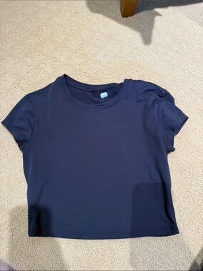 Alo workout top navy